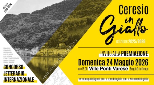 Ceresio in Giallo 2025–2026, a Carmen Giorgetti ...