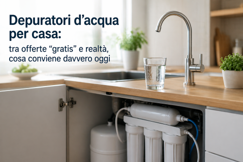 Depuratori d’acqua per casa — tra offerte “g...